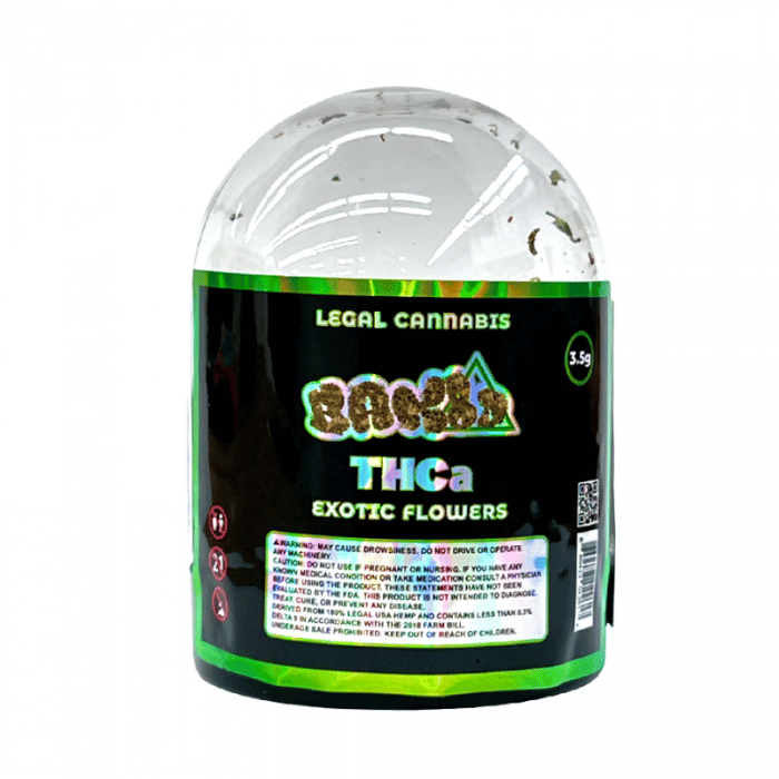 Bak8D THC-A Herb Flower 3.5GM/Jar